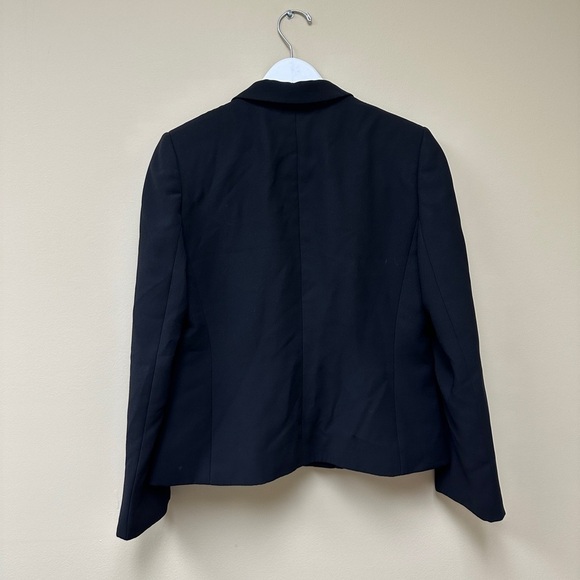 Black Blazer Size 10 Corpcore Boardroom Office siren - Picture 4 of 7